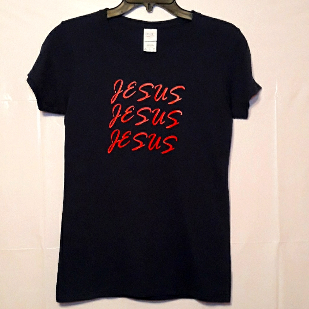 Custom Tee "Jesus Jesus Jesus"